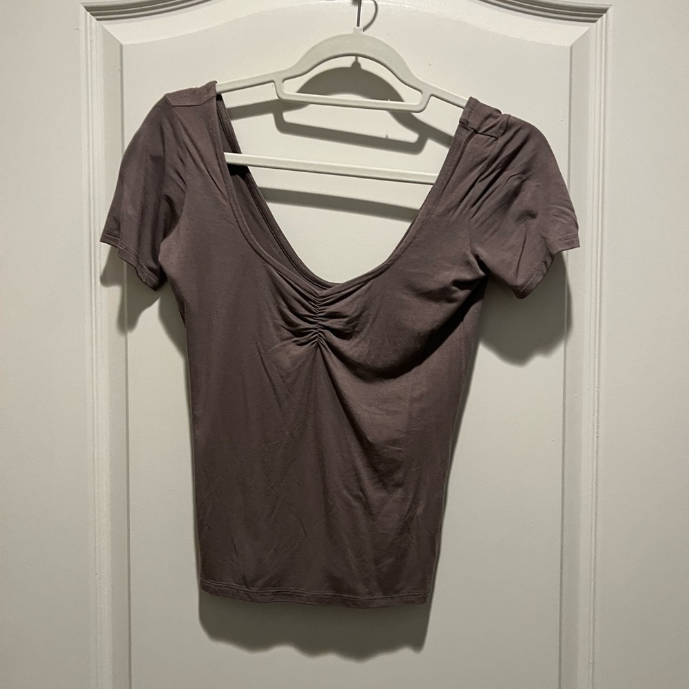 Forever 21 v neck cap sleeve, size S